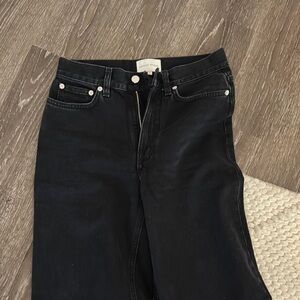 Loulou studio Samur Black Denim Jeans